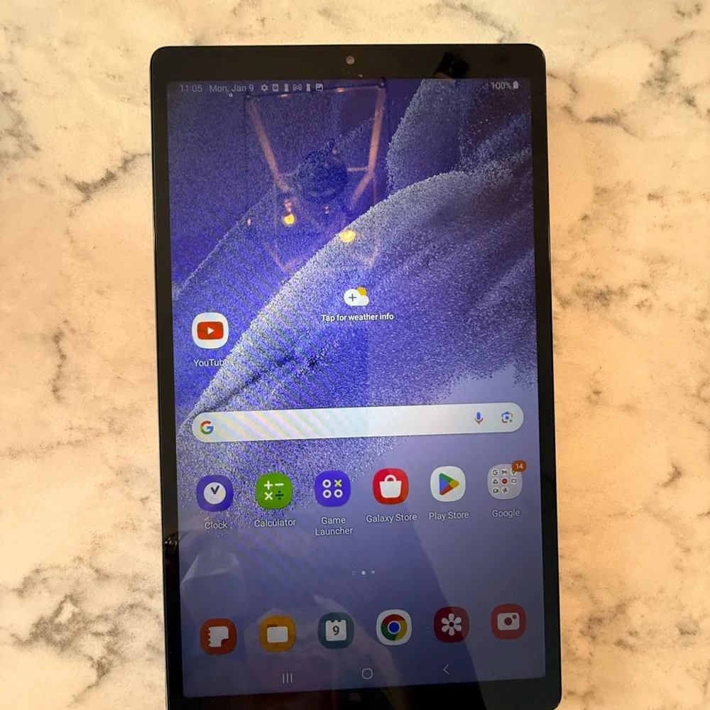 Samsung Galaxy A7 Lite Tablet.